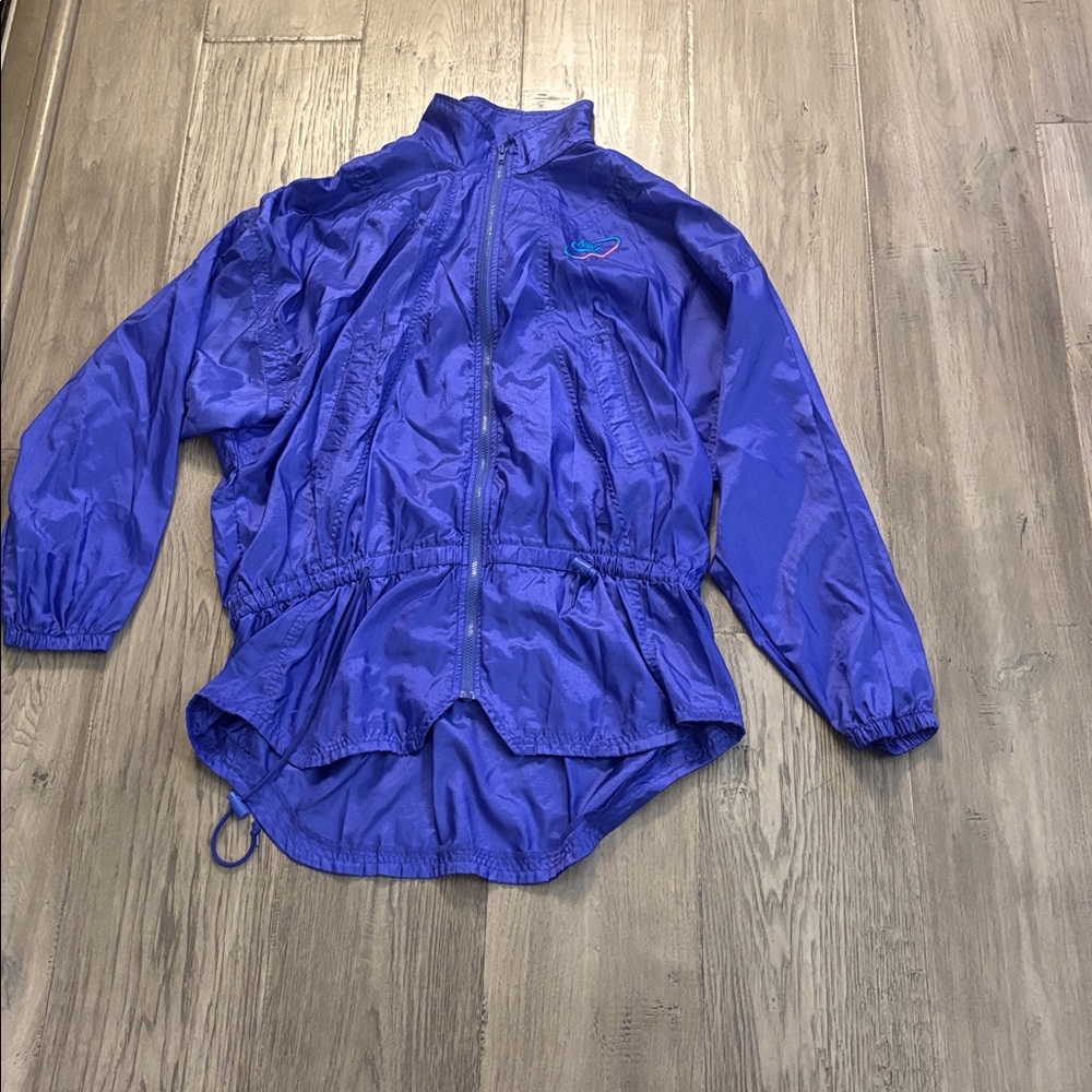 Nike Vintage Purple Windbreaker Jacket super retro. Excellent condition as 14